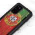 Portuguese Flag Dark Wood Galaxy S20 Plus Waterproof Case